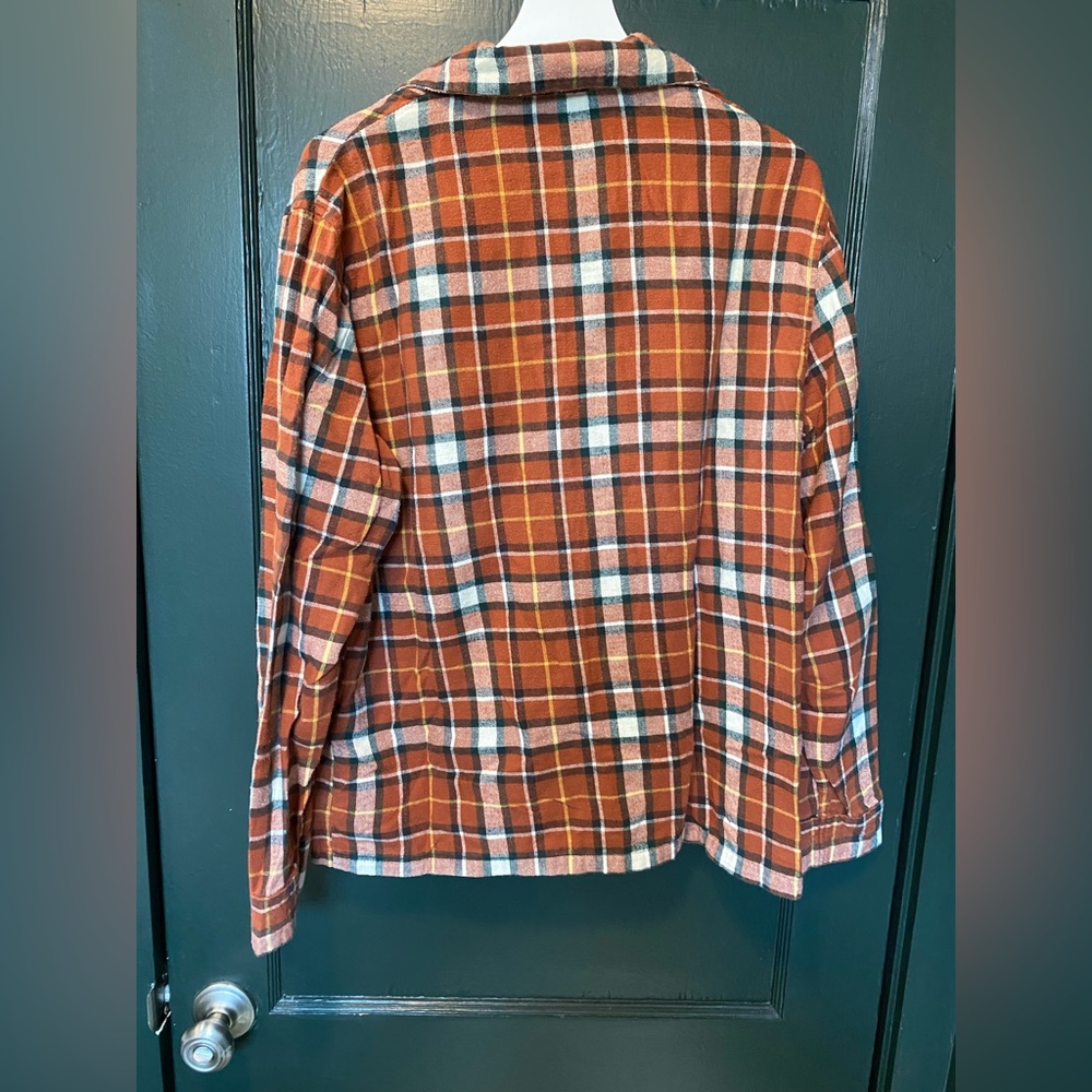 Ll Bean Button Down Plaid Shirt - image 3